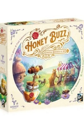 Ghenos Games Honey Buzz: Strategia Animali 1-4 Giocatori 12+