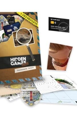 Hidden Games Luogo del Reato - Traversata Fatale - Italiana - Gioco realistico Della Scena del crimine, gioco emozionante del Detective, gioco Della Stanza di fuga