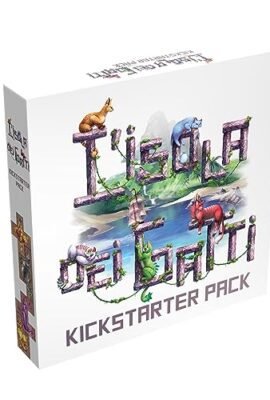 LUCKY DUCK GAMES - L'Isola dei Gatti KS Pack 1 | Versione Italiana | Gioco da Tavolo | Espansione per il Gioco Base