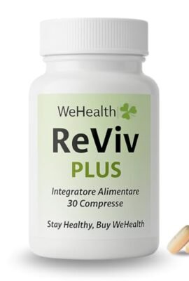 ReViv Plus - Sconfigge i Postumi da Alcolici (Hangover) - Integratore Alimentare con Partenio, Cardo Mariano, Broccox®, Vitamine C ed E, Magnesio, Zinco e N-acetil-L-cisteina -