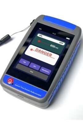 Tester di fibra, Tester For Fibra Ottica 1550Nm Mappa Eventi OPM OLS Localizzatore Visivo Guasti Rete Test Cavi Attivi Sotto Tensione,Multifunzione