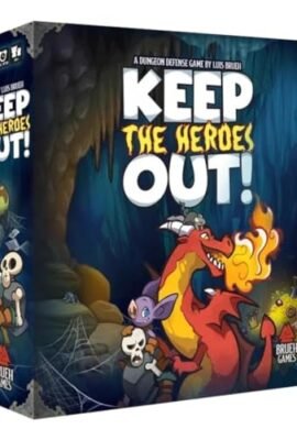 Vesuvius Media Brueh Game | Keep The Heroes Out | An Asymmetric Cooperative Dungeon Defense Game For 1-4 Players Ages 10+ | Game in English