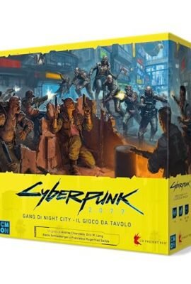Asmodee - Cyberpunk 2077: Gang di Night City, Gioco da Tavolo, 14+ Anni, 1-4 Giocaori, 90-120 min, Edizione in Italiano
