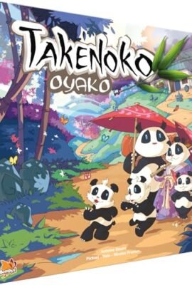 Asmodee -TAKENOKO OYAKO - Big Box: Gioco di Base+Estensione Chibis - Gioco da tavolo Famiglia per Bambini a partire da 8 Anni - Gestione & Strategia - 2-4 Giocatori - 45 Min - Versione Francese