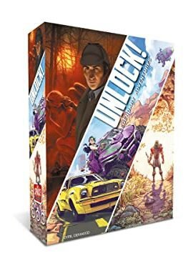 Asmodee - Unlock!: Legendary Adventures - Gioco da Tavolo con App, Escape Room, 1-6 Giocatori, 10+ Anni, Edizione in Italiano