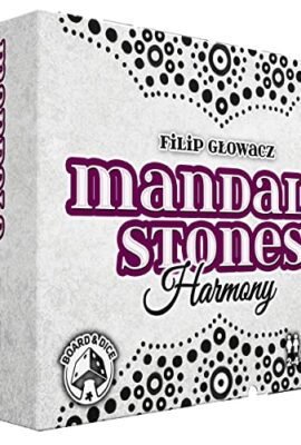 Board and Dice Mandala Stones - Harmony (Espansione) (ENG)