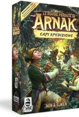 Cranio Creations - Le Rovine Perdute di Arnak: Capi Spedizione, Espansione, Arnak Dà il Benvenuto a 6 Capi Spedizione, Edizione in Lingua Italiana