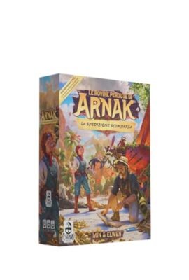 Cranio Creations - Le Rovine Perdute Di Arnak La Spedizione Scomparsa, Espandi Il Gioco Di Arnak Giocando Una Campagna, Espansione, Edizione in Lingua Italiana