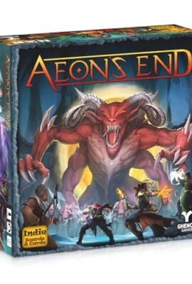 Ghenos Games Aeon's End - Seconda edizione - Gioco di Strategia Cooperativo di Costruzine del Mazzo -1-4 Giocatori - 14+ Anni - Edizione Italiana