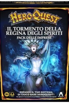 HeroQuest, Pack delle Imprese Il Tormento della Regina degli Spiriti, richiede il Sistema di Gioco Base HeroQuest per poter giocare