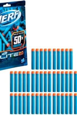 Nerf Elite 2.0 50-Dart Refill Pack - Includes 50 Official Nerf Elite 2.0 Darts, Compatible With All Nerf Elite Blasters