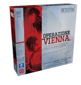 Pendragon - Detective Operazione Vienna | Edizione italiana |Gioco da tavolo| Età 16+ | 1-5 Giocatori
