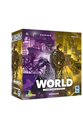 Studio Supernova - It's a Wonderful World: Corruzione & Ascesa - Espansione con un intero nuovo set di carte, 1-7 giocatori, 12+, Edizione in italiano
