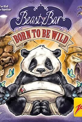 Zoch 601105143 Beasty Bar Born to be Wild – Il gioco di carte – giocabile e combinabile autonomamente – per 2-4 giocatori, gioco di strategia, per bambini dagli 8 anni in su