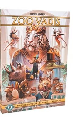 Zoo Vadis - Gioco da tavolo, edizione standard, Bitewing Games - Gioco di negoziazione - da 3 a 7 giocatori - Tempo di gioco 30 minuti
