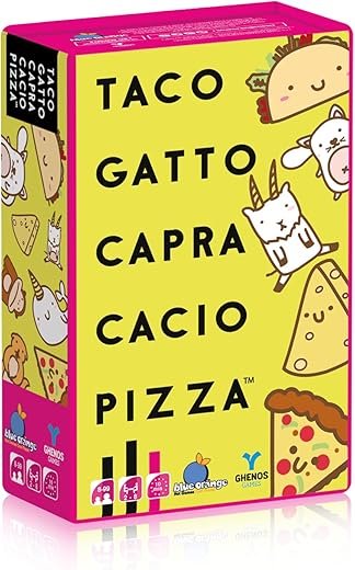 dV Giochi Taco Gatto Capra Cacio Pizza, GHE141, 6-99 anni