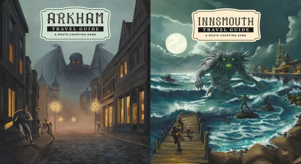 recensioni delle guide di viaggio su arkham e innsmouth