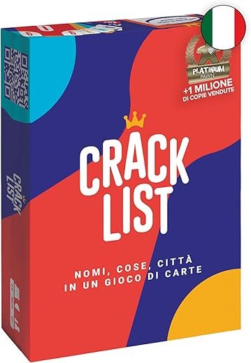 Gioco di Carte di Parole ispirato a Nomi Cose Citt&agrave; | Gioco da Tavolo per Tutta la Famiglia | 2-8 Giocatori | 30 Minuti | Dai 10 Anni | Versione Italiana