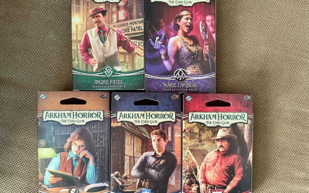 Analisi dei mazzi di partenza per investigatori di Arkham Horror