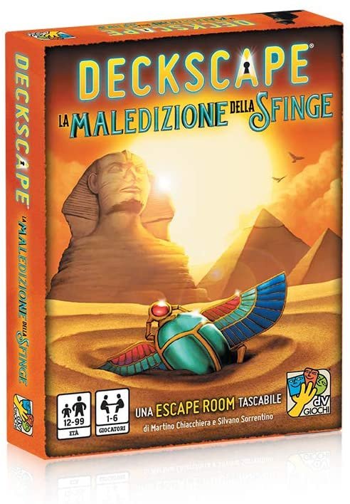 Deckscape La Maledizione della Sfinge , Christmas gifts for children under 10 euros (or a bit more)