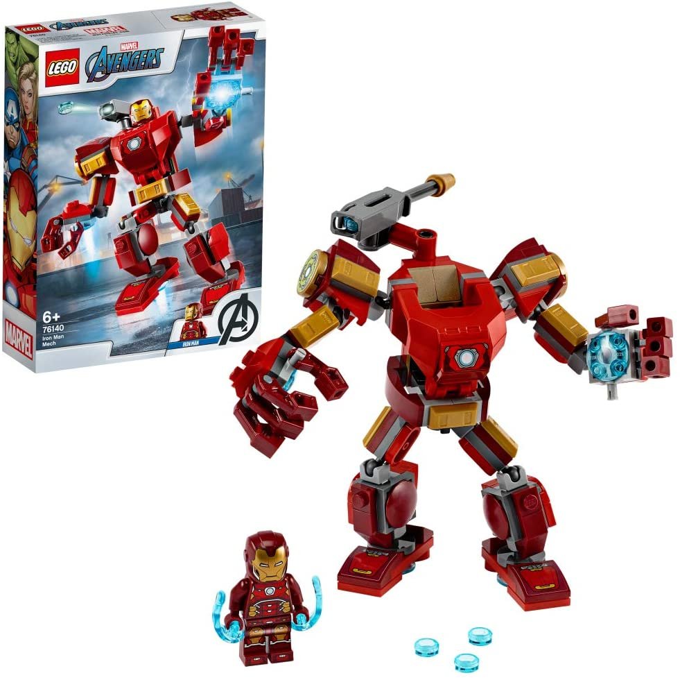 LEGO Super Heroes Marvel Avengers Mech Iron Man 76140 , Christmas gifts for children under 10 euros (or a bit more)