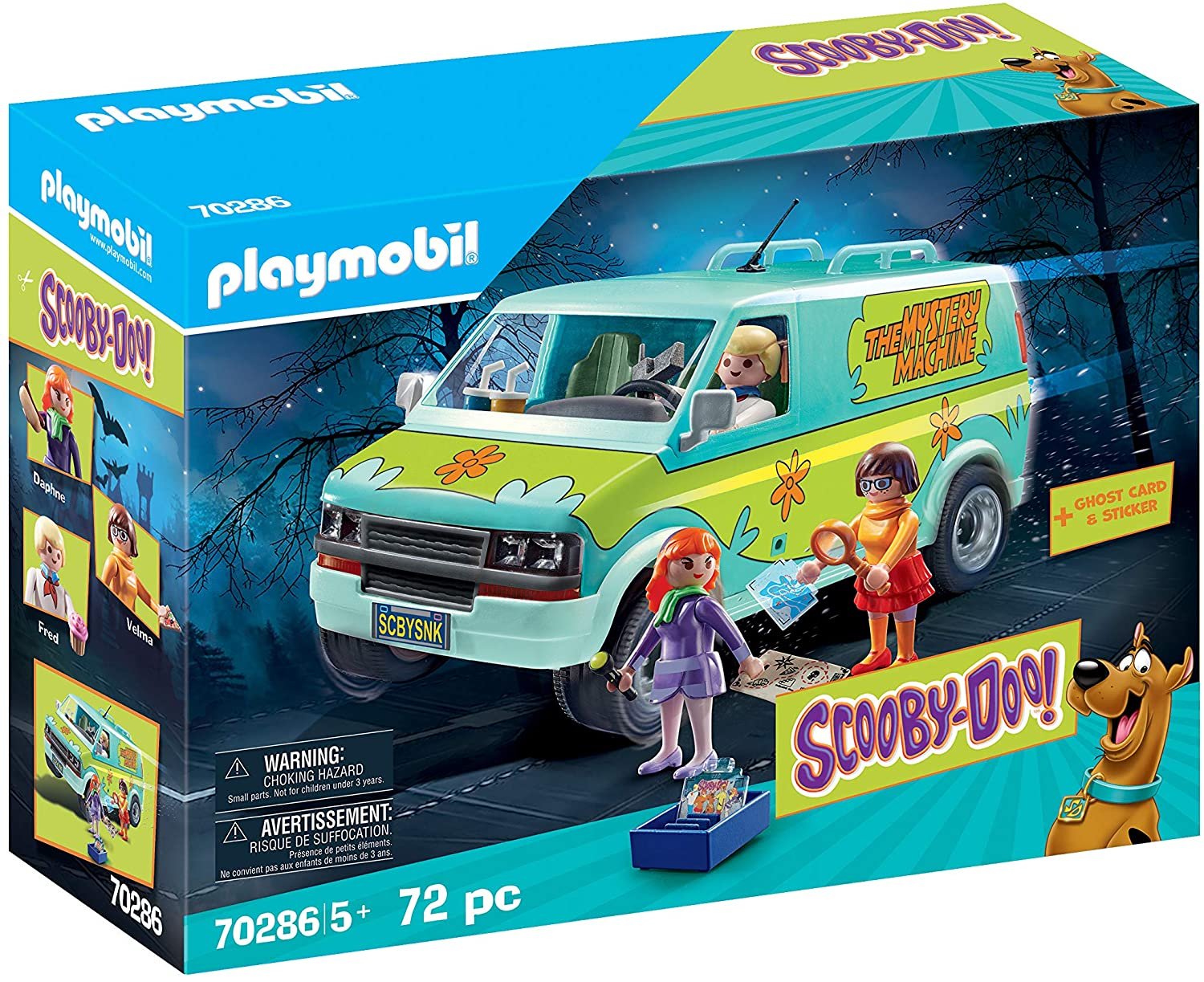 Playmobil 70286 Mistery Machine, immagine della scatola