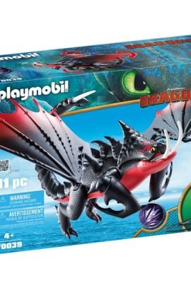 Playmobil Dragons Dragon Trainer Grimmel & Skullgrinder Toy Set #70039 &ndash; Packaging Image