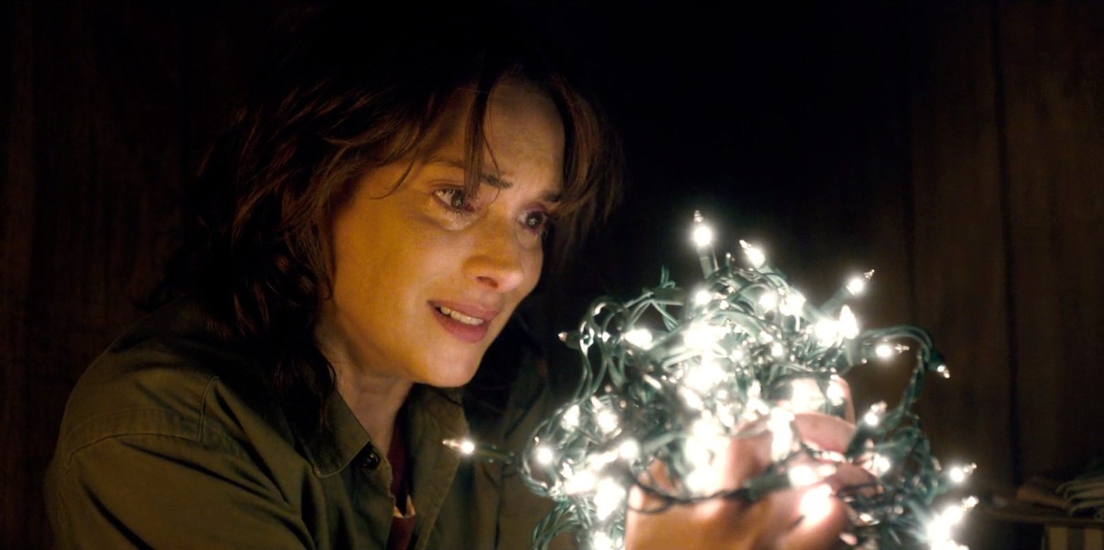Joyce Byers e le luci di Natale