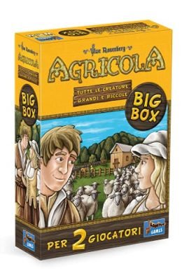 Asmodee - Agricola: All Creatures Big and Small, Board Game for 2 Players, Italian Edition, 8177