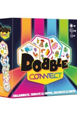 Asmodee – Dobble Connect – Tabletop Game for 2–8 Players, Ages 8+, Italian Edition