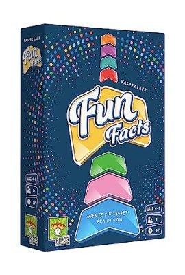 Asmodee - Fun Facts | Board Game, 4–8 Players, 8+ Players, Italian Edition