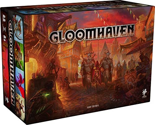 Asmodee - Gloomhaven, Seconda Edizione - Gioco da Tavolo con App, 1-4 Giocatori, 14+ Anni, Edizione in Italiano