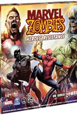 Asmodee – Marvel Zombies: Heroes’ Resistance – Zombicide Board Game, 1–4 Players, Age 14+, Italian Edition