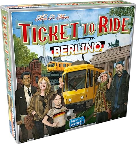 Asmodee - Ticket to Ride: Berlino, Espansione Gioco da Tavolo, Edizione in Italiano