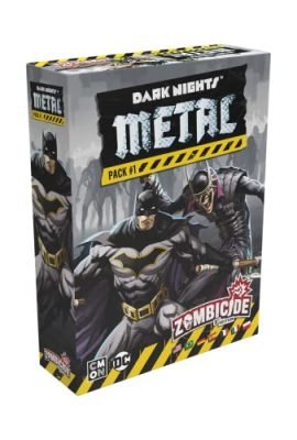 Asmodee – Zombicide: Dark Nights, Metal Pack 1 – Tabletop Game Expansion, Italian Edition