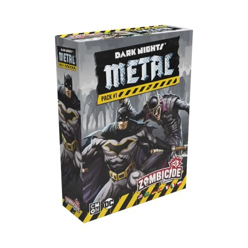 Asmodee - Zombicide: Dark Nights, Metal Pack 1 - Espansione Gioco da Tavolo, Edizione in Italiano