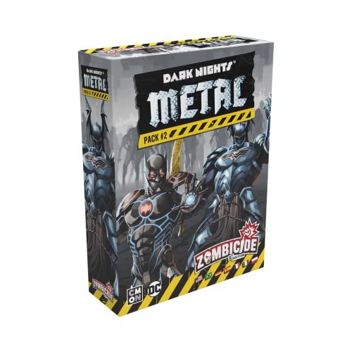 Asmodee - Zombicide: Dark Nights, Metal Pack 2 - Espansione Gioco da Tavolo, Edizione in Italiano