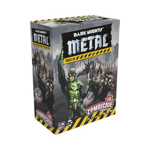 Asmodee - Zombicide: Dark Nights, Metal Pack 4 - Espansione Gioco da Tavolo, Edizione in Italiano