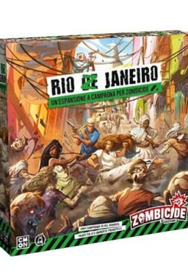 Asmodee – Zombicide: Second Edition – Rio de Janeiro Expansion Board Game, Italian Edition
