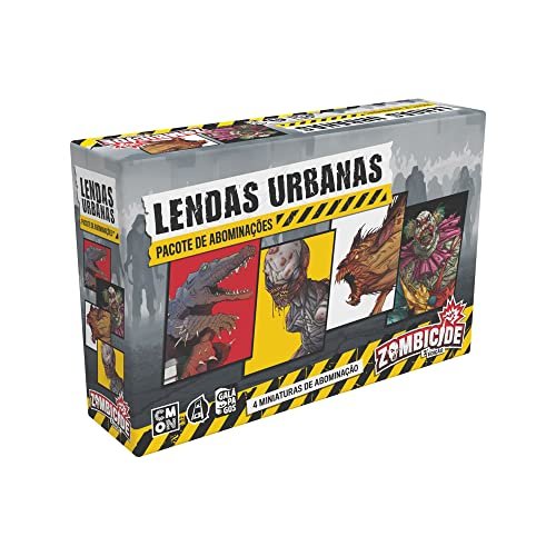 Asmodee - Zombicide, Seconda Edizione: Urban Legends, Abomination Pack, Espansione Gioco da Tavolo, Edizione in Italiano, 8496