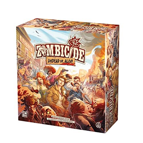 Asmodee - Zombicide: Undead or Alive - Gioco da Tavolo Collaborativo, 1-6 Giocatori, 14+ Anni, Edizione in Italiano