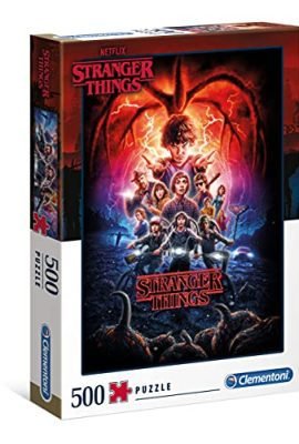 Clementoni - 35087 - Stranger Things Puzzle - Made in Italy - 500-piece adult puzzle