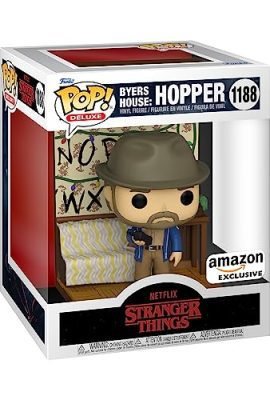 Funko Pop! Deluxe: Stranger Things - Build A Scene - Jim Hopper - Amazon Exclusive - Collectible Vinyl Figure - Gift Idea - Official Merchandise - Toys for Kids and Adults