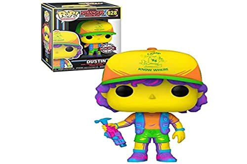 Funko POP! Television #828 Stranger Things Dustin (Black Light Target Exclusive)