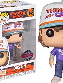 Funko POP! Television Stranger Things Dustin 4.05-in Vinyl Figure GameStop Exclusive