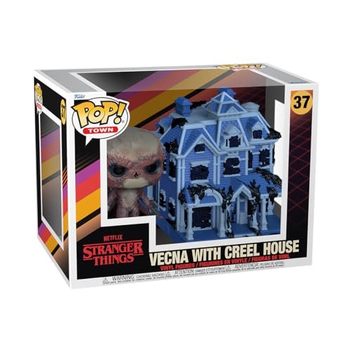 Funko Pop! Town: Stranger Things - Creel House With Vecna - Figura in Vinile da Collezione - Idea Regalo - Merchandising Ufficiale - Giocattoli per Bambini e Adulti - TV Fans