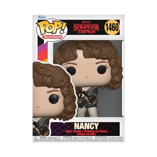 Funko Pop! TV: Stranger Things - Hunter Nancy Wheeler With Shotgun - Figura in Vinile da Collezione - Idea Regalo - Merchandising Ufficiale - Giocattoli per Bambini e Adulti - TV Fans