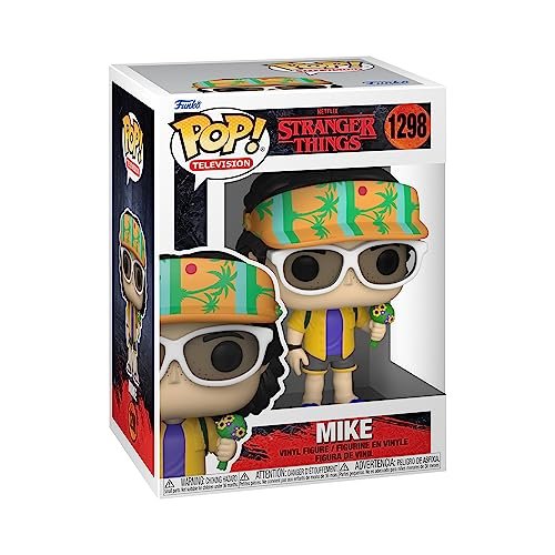 Funko Pop! TV: Stranger Things - Mike Wheeler - Figura in Vinile da Collezione - Idea Regalo - Merchandising Ufficiale - Giocattoli per Bambini e Adulti - TV Fans - Figura per i Collezionisti