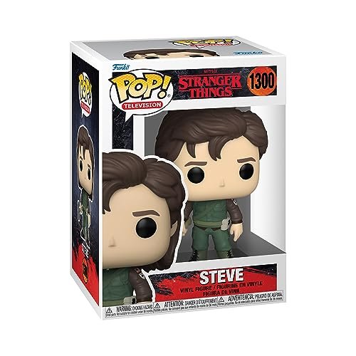 Funko Pop! TV: Stranger Things - Steve Harrington H - Figura in Vinile da Collezione - Idea Regalo - Merchandising Ufficiale - Giocattoli per Bambini e Adulti - TV Fans