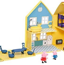 Giochi Preziosi - Peppa Pig The Big House Deluxe, 2 Characters Included, N01E34
